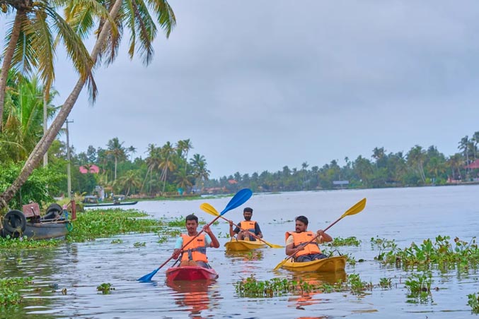 Kayaking
